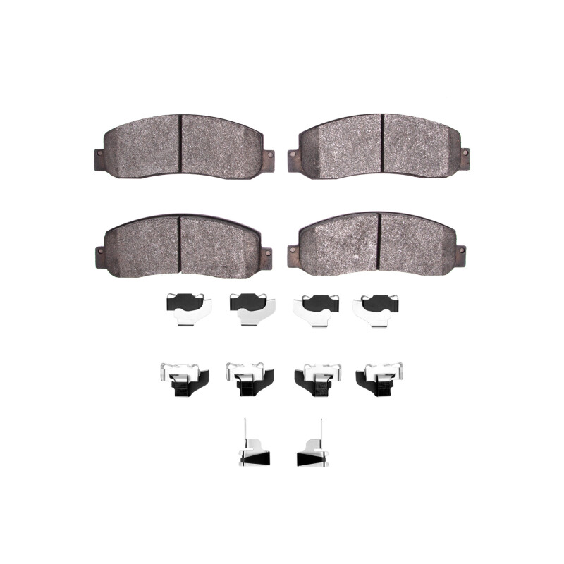 Ford F-450 Super Duty Brake Pads - Front - R1 Concepts - Ceramic - `05-`12